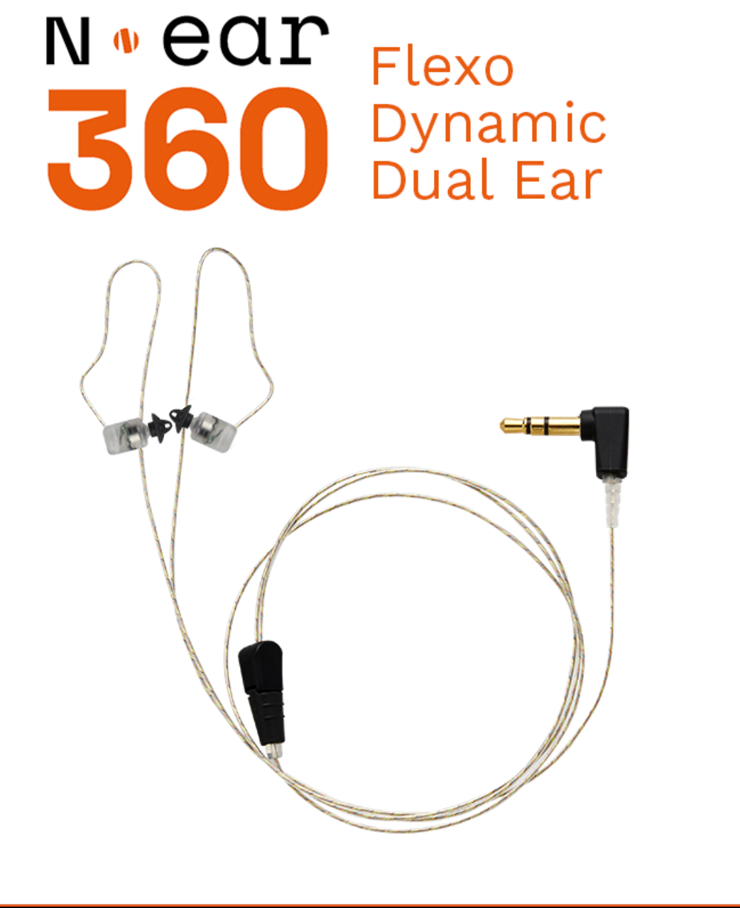 N-Ear 360 Flexo Dual Listen Only Earpiece