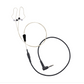 N•EAR 360 FLEXO™ BRAIDED FIBER CLOTH™ DUAL EAR EARPIECE