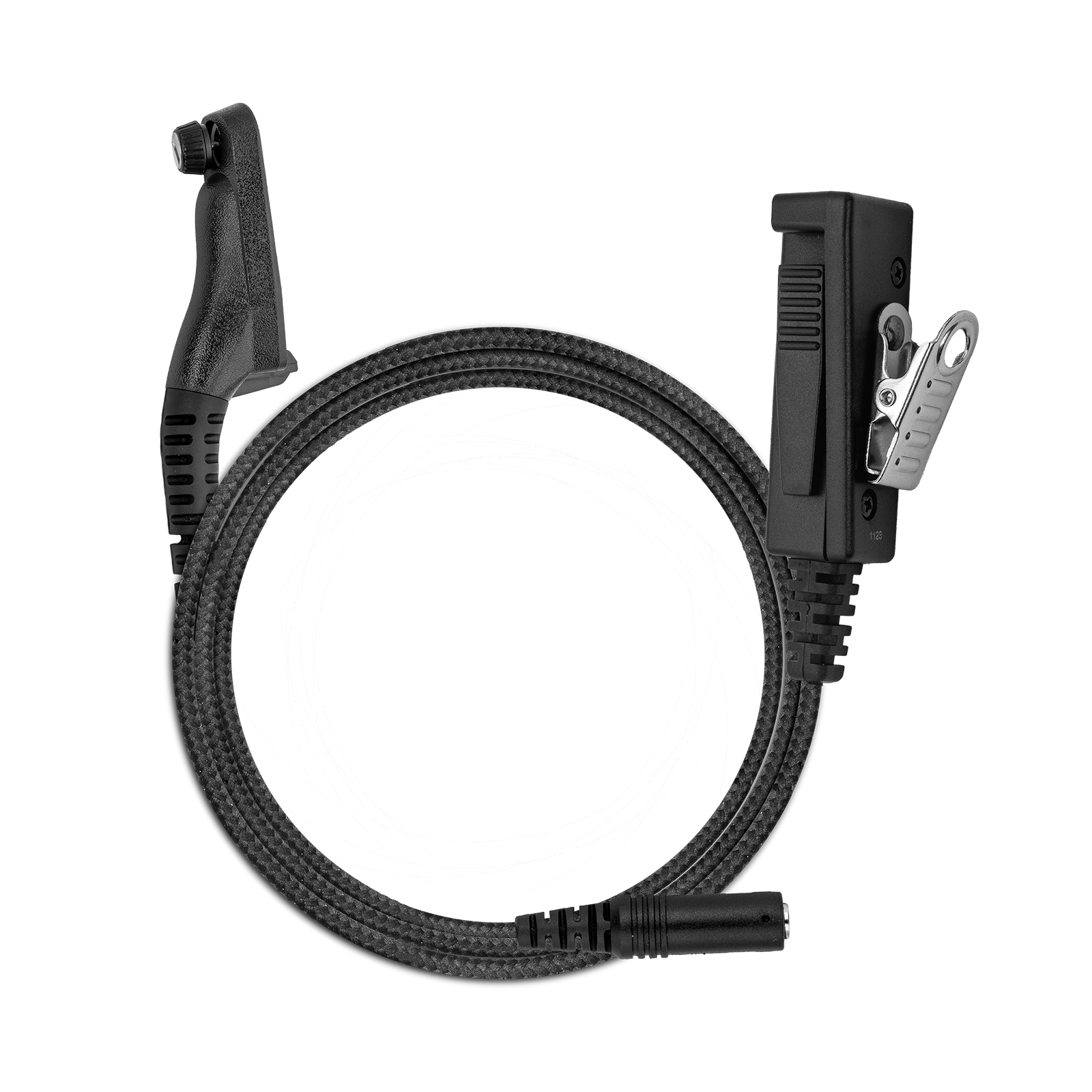 Kit Choice 2 N-ear: 2-Wire Braided Fiber PTT/Mic.