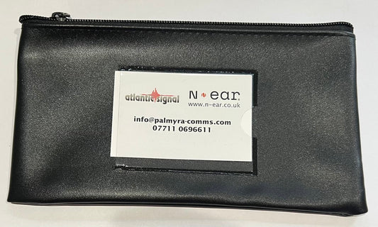 Vinyl storage pouch - single zip