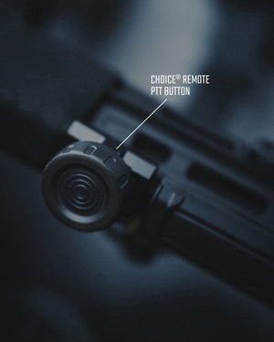 N-ear: CHOICE® TAC PTT Kit W. Remote Button (Light Duty)
