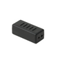 Adaptor for use with acoustic tube earpieces