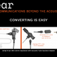 N•EAR 360 FLEXO™ SINGLE EAR EARPIECE WITH BRAIDED CABLE