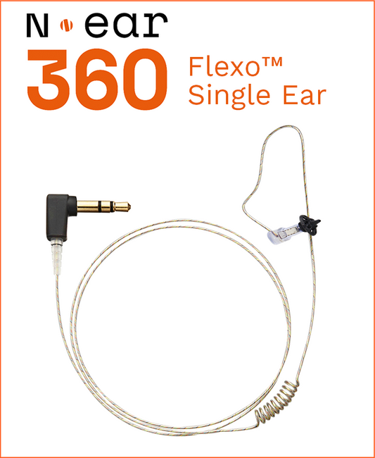N•EAR 360 FLEXO™ SINGLE EAR EARPIECE